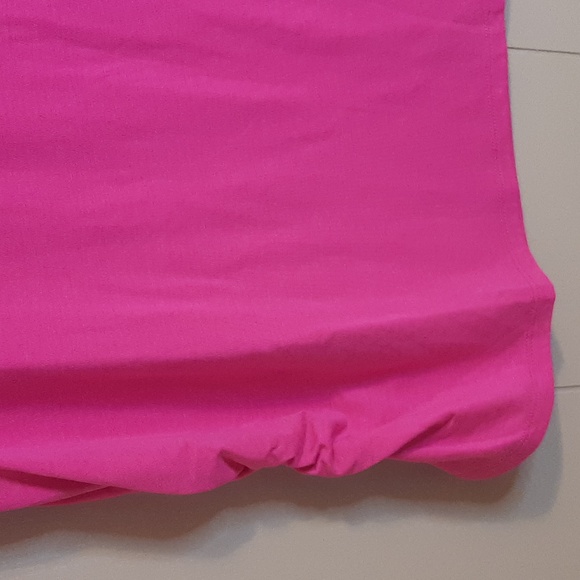 Maternity Tee Shirt Sonoma Brand Vibrant Pink With OH GIRL On Front Size XL - Picture 11 of 13